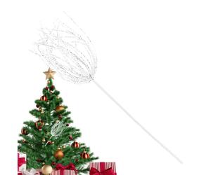 Relleno Para El Árbol De Navidad Guirnalda De Tallo Con Brillo De 32 | Elementos Decorativos Navideños Para Manualidades Para Fiestas Invierno Hogar Exterior