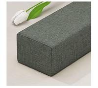 Relleno para el Hueco de la Cama, Almohada de cuña para diván | Almohada cilíndrica para Cerrar el Hueco Entre el colchón y el cabecero | Almohada de Apoyo para Leer y Descansar en la Cama |