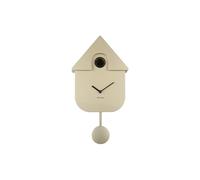 Karlsson Reloj de cuco moderno Cuckoo Metallic - Oro - 21,5 x 8,5 x 41 cm - Rectángulo - Termoplástico - Reloj de pared Moderno Salón - Reloj de pared - Reloj de Cuco