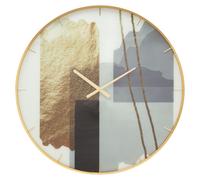 RELOJ CON MOTIVOS DE CRISTAL