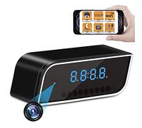 Reloj de cámaras ocultas inalámbricas, MI-NI cámara espía de 1080p Portátil WiFi Niñera CAM con visión nocturna y detección de movimiento, cámara de vigilancia de seguridad Compatible with cámara inte