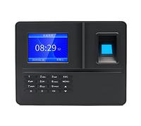Reloj de control de asistencia, Máquina de asistencia huellas dactilares Pantalla LCD USB Huella digital Sistema Tiempo reloj empleado registrador