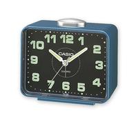 Reloj de Mesa y Despertador Casio TQ-218-2EF Azul (Baterías Incluidas) Iluminación Nocturna Zumbador Volumen