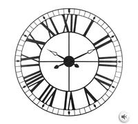 Atmosphera - Reloj 'Vintage' Negro - Metal D. 90 cm