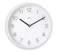 "Reloj de pared DCF radiopilotado ""Menorca"", analógico., Ø 25 cm, blanco