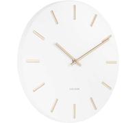 Reloj de pared decorativo 5821WH, blanco, Karlsson, 30 cm