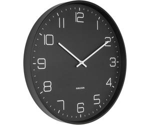 Reloj de pared, diseño moderno - Karlsson, modelo: KA5751BK