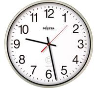 Reloj de pared Funkuhr, números arábigos, 1.5V, 250mm, blanco