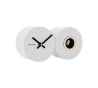 Karlsson Reloj de pared Duo Cuckoo - Blanco (KA5789WH)