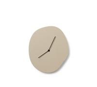 Ferm Living Reloj de pared Melt 28x33 cm Cashmere