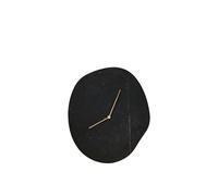 Reloj de pared Melt de en mármol Negro