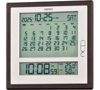 Reloj de pared/mesa Seiko QHL100B con pantalla digital