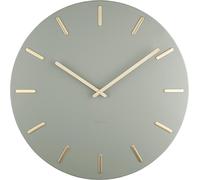 Reloj de pared moderno, color verde jungla - Modelo KA5716DG de Karlsson