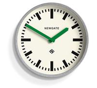 Reloj de pared para equipaje Newgate, con carcasa galvanizada y manecillas verdes