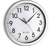 Reloj de pared TFA Dostmann 60.3519.02 Corona retroiluminación (plata)