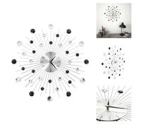 Reloj de pared vidaXL con movimiento de cuarzo, diseño moderno, 50 cm - Relojes de pared