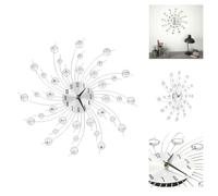 Reloj de pared vidaXL con movimiento de cuarzo, diseño moderno, 50 cm - Relojes de pared