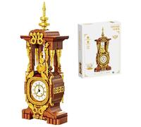 Reloj de pared vintage con bloques de construcción – Un juguete y una decoración únicos