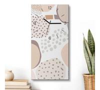 Reloj decorativo de pared 30x60 cm | Composición orgánica