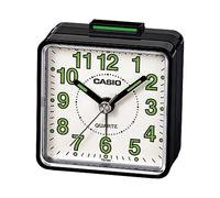 Reloj-despertador analógico casio tq-140-1bef plástico blanco