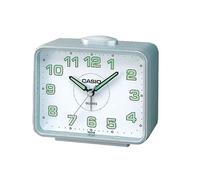 CASIO 10106 TQ-218-8 - Reloj Despertador analógico Gris