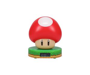 Reloj Despertador Champiñón Super Mario Bros Nintendo