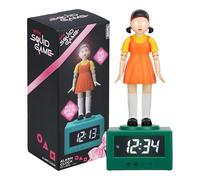 Paladone Reloj despertador de muñeca Juego del Calamar – Luz oficial Netflix – Decoración infantil