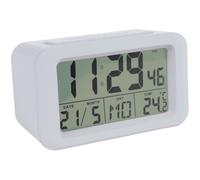 Reloj Despertador Digital Gummy Blanco