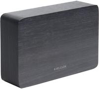 Reloj despertador Karlsson, modelo Wecker, color negro, con pantalla LED