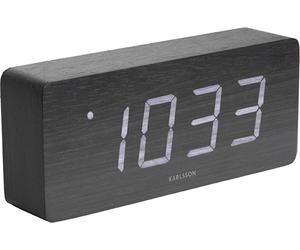 Reloj despertador LED de diseño - Modelo 5654BK Karlsson, 21 cm
