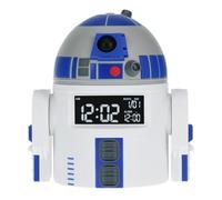 Reloj Despertador R2D2 - Producto Oficial Star Wars, con Sonidos de R2D2, decoración óptimoa para Fans de Star Wars con Temporizador de Despertar, Alimentado por USB