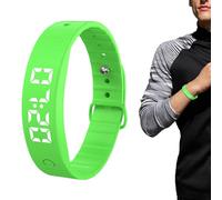 Reloj despertador vibratorio de muñeca genérico | pulsera recargable