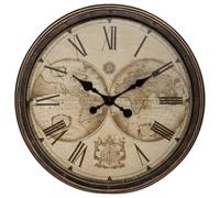 Atmosphera Reloj mundial Tomy de plástico vintage decorativo 52 cm