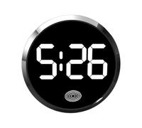 Reloj Para Coche Reloj Digital Pequeño Con Control Táctil | Reloj Con Pantalla LED E Iluminación Para Tablero Vehículo Casa Viaje
