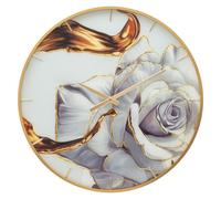 RELOJ ROSA DE CRISTAL Ø 60 x 5 cm