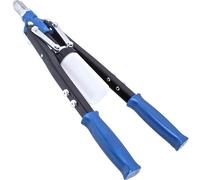 Remachadora Manual Profesional 2 Brazos - Hasta 6,4 mm - Alta Potencia - Para Remaches de Aluminio y Acero