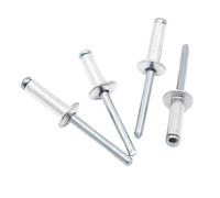 Remaches de aluminio M2.4 M3.2 M4 M5 M6 Aluminio Mushroon Head Break Mandril Remaches ciegos Nail Pop Remache(M2.4 20pcs,10mm)