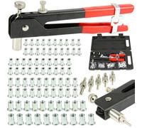 Remaches Kit M3 - M8 Mano Remachadora Gewindemuttern Maleta Herramienta Profi