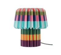 Remember Lámpara de papel Anna Blocks - Lámpara con paraguas plegable - 31 cm, diámetro 30 cm