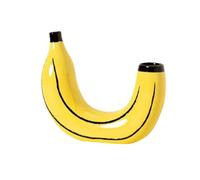 Remingtape Simple banana tarro resina artefacto plantador jarrón arreglo jarrón sala comedor decoración adornos con