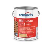 Remmers Barniz HK 3 en 1 [plus] incoloro, mate, 5 litros, barniz para madera, barniz para madera premium exterior, protección triple con impregnación + imprimación + barniz