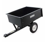 Remolque abatible para tractor cortacésped de metal GeoTech TC3080D cajón cm 97x76 (h 33 cm)