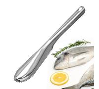 Removedor de escalas de peces, herramienta de descalcificador de pescado: removedor de escamas, rascador ergonómico de pescado | Herramienta antideslizante raspador de limpieza multifuncional para