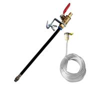 Removedor de polvo pulverizador de agua con manguera, ajustable | Amoladora angular con pulverizador de agua para azulejos, hormigón, piedra, madera, granito, placas y exteriores