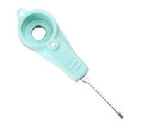Removedor de tapa de botella - Abridor giratorio de 15,5x4,2x3,2 cm, herramienta de agarre de engranaje magnético, hierro inoxidable | Ayudante de tapa de tornillo multifuncional para cocina, gelatina