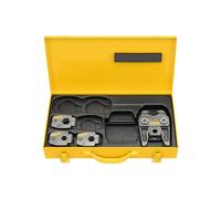 Rems Juego de anillos de presión S (M 15+18+22 Z8, con pinza intermedia, orientable sin niveles, en caja de chapa de acero) 574615 R