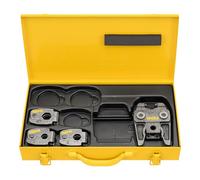 Rems Juego de anillos de presión S (V 15+18+22 Z8, con pinza intermedia, orientable sin niveles, en caja de chapa de acero) 574613 R