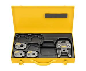 Rems Juego de anillos de presión S (V 15+18+22 Z8, con pinza intermedia, orientable sin niveles, en caja de chapa de acero) 574613 R