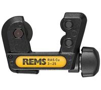 REMS RAS CU 113255 R - Cortatubos para tubos de cobre (3-25 mm de diámetro, 1/8-1", con rueda de corte, separador de tubos, en blíster)