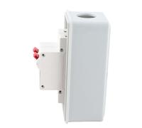 Rengue Caja de Distribución Exterior Impermeable, IP65 Disyuntor 2 Vías | ABS+PC+PA66 Carcasa, Resistente a Impactos, Ignífugo, Impermeable y a Prueba de Viento para Garaje Residencial y Taller, 2P